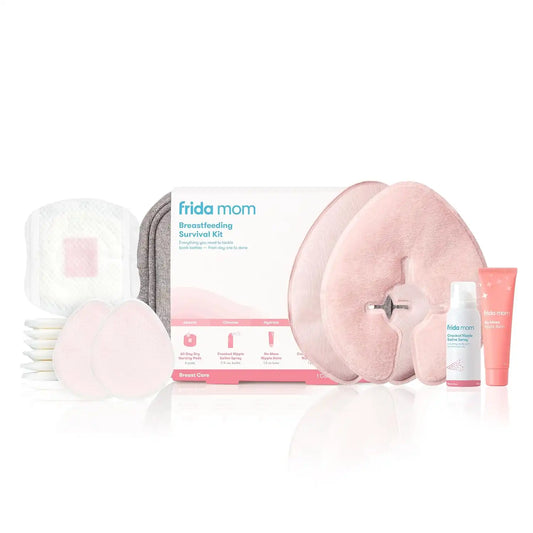 Frida Breastfeeding Survival Kit, 13 Piece Gift Set for Nursing Moms