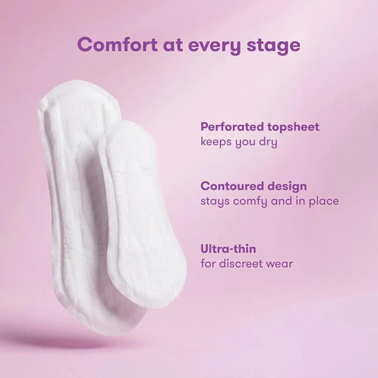 Frida Postpartum Pad MultiPack, Medium + Light Absorbency, 60 Count