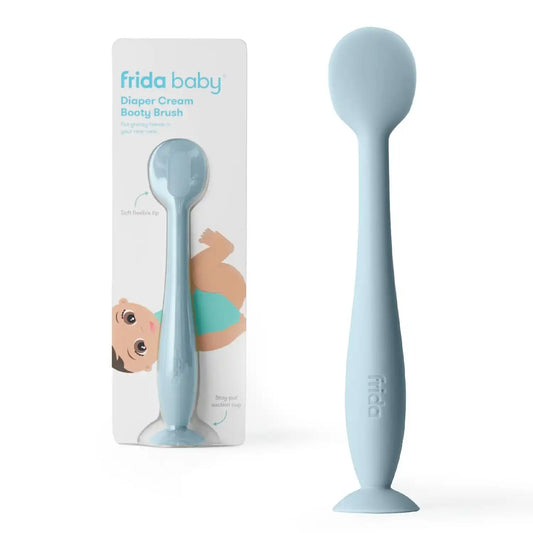 Frida Baby Diaper Cream Spatula, 100%Silicone Butt Spatula, BPA- Free, Blue