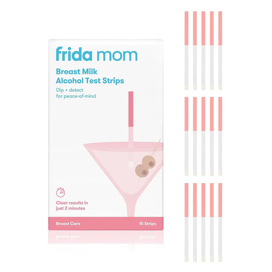 Frida Breastmilk Alcohol Test Strips, Use At Home or On The Go, 15ct