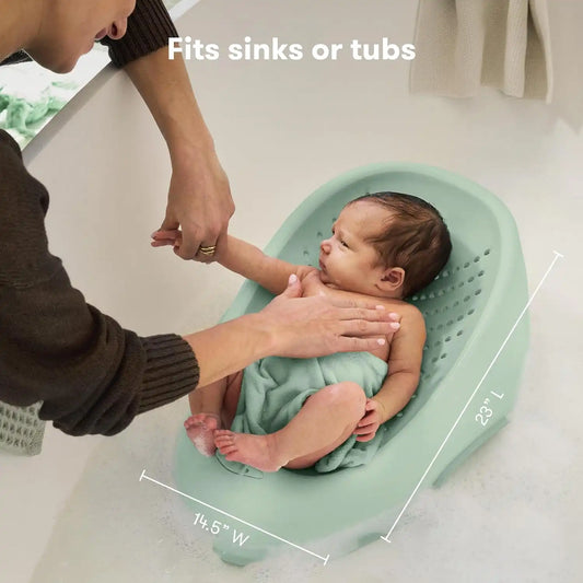 Frida Wrap + Warm Newborn Baby Bather, Microfleece Blanket, 0-6 Months