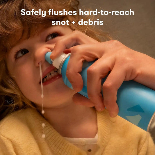 Frida Saline Rinse for Toddler & Kids, Ages 2+, Sinus Rinse, Daily Use