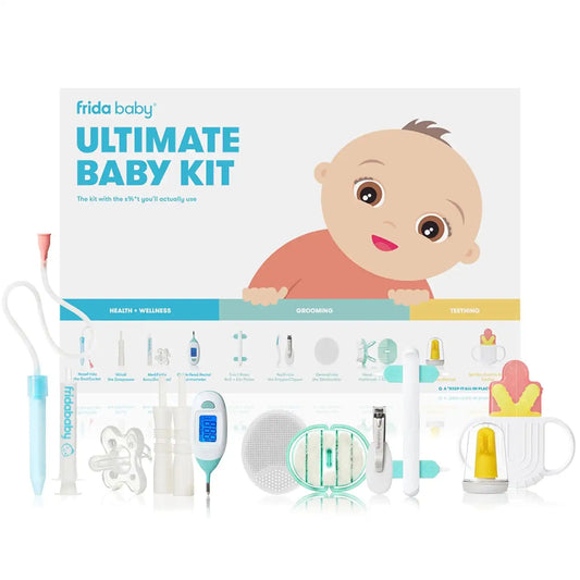 Frida Ultimate Baby Kit, 10 Piece Newborn & Infant Essentials Gift Set