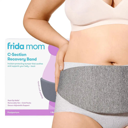 Frida Mom C-Section Hot & Cold Therapy Belly Binder, Recovery Band