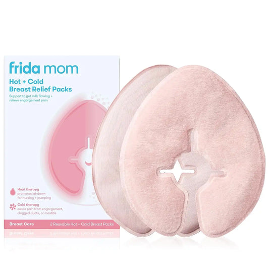 Frida Breast Therapy Packs, Cold & Hot Pack for Pain Relief, 2pk