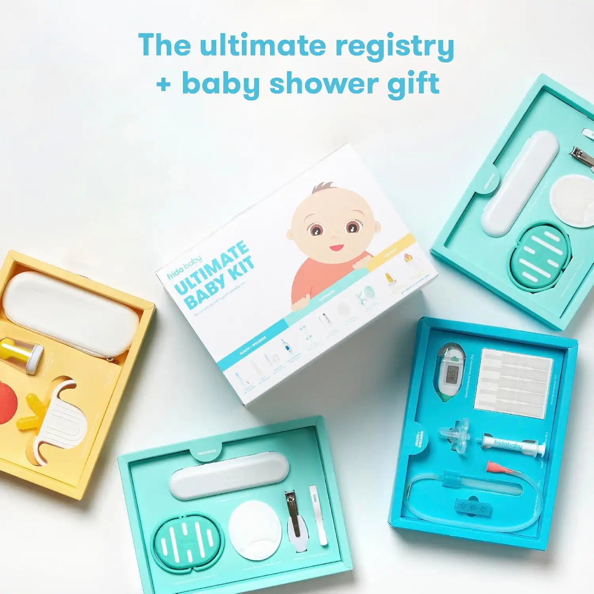 Frida Ultimate Baby Kit, 10 Piece Newborn & Infant Essentials Gift Set