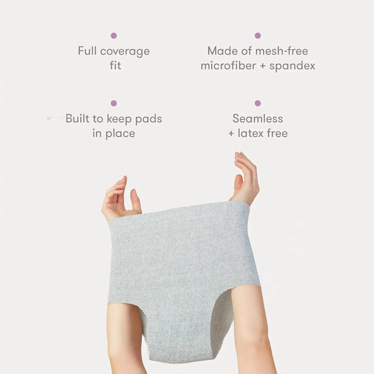 Frida Mom Postpartum Underwear for C-Section Recovery, Disposable High Waist with Stretch Support
