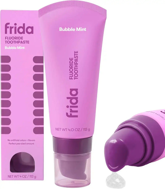 Frida for Kids Fluoride Toothpaste for Kids, Cavity Protection, 4 oz