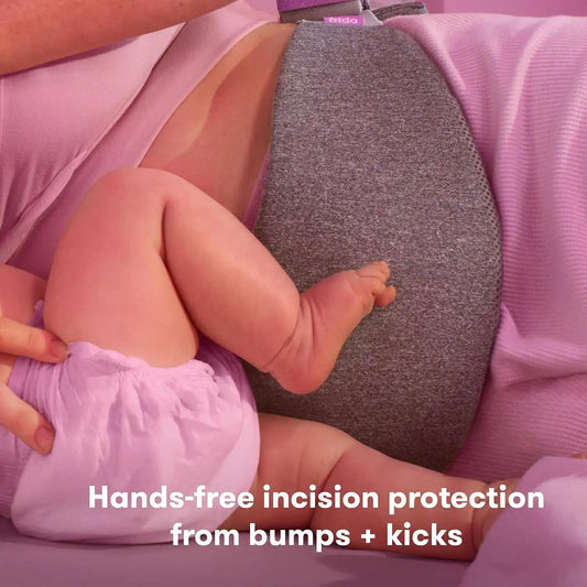 Frida Mom C-Section Hot & Cold Therapy Belly Binder, Recovery Band