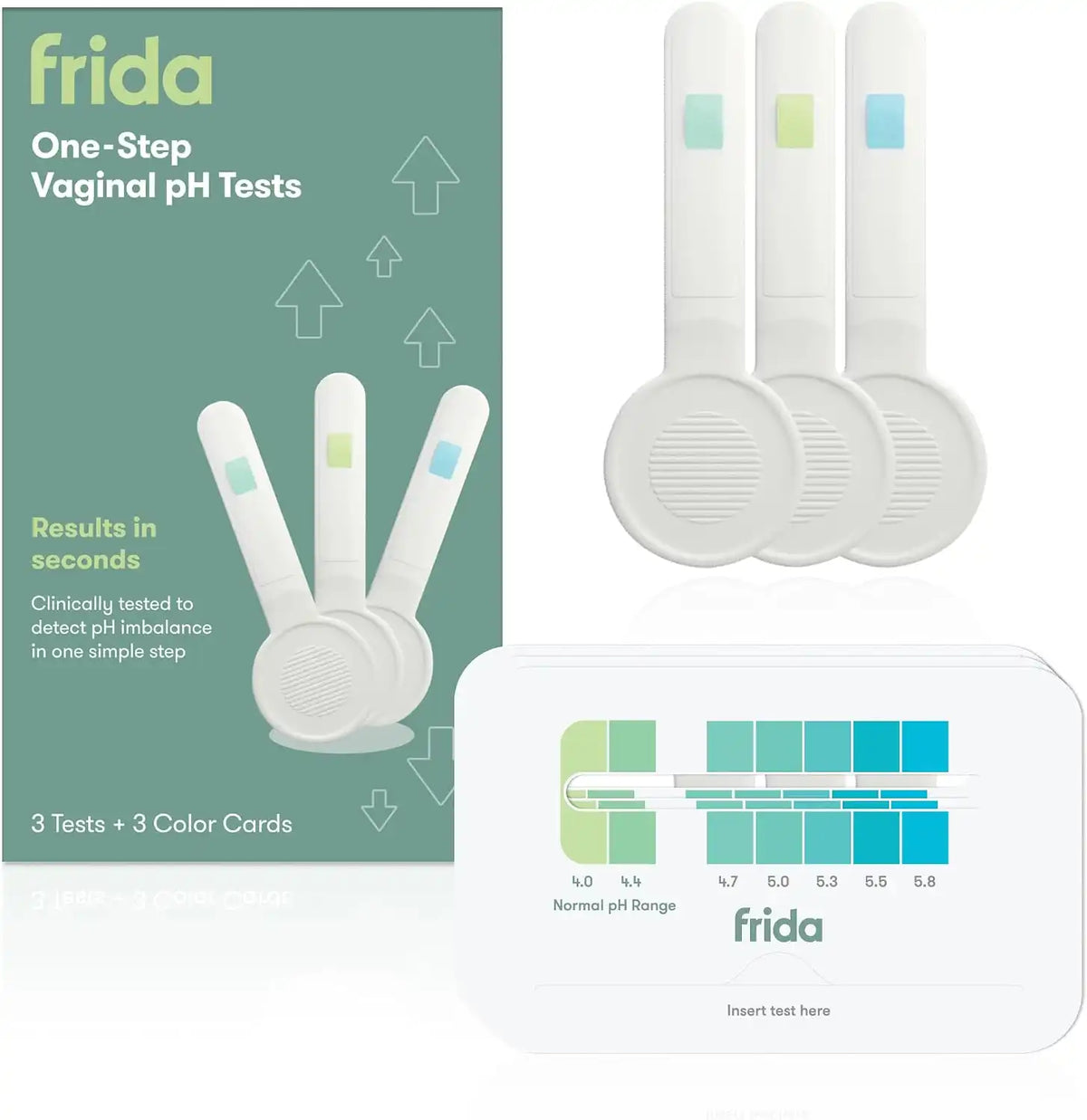 Frida Fertility Vaginal pH Test Strips for Women, 3ct