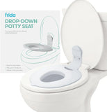 Frida Drop Down Potty Training Seat for Toddlers & Kids, Easy to Clean