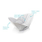 Frida Baby Soft Sink Bath, Sink Bather for Newborns, Easy to Clean Bather