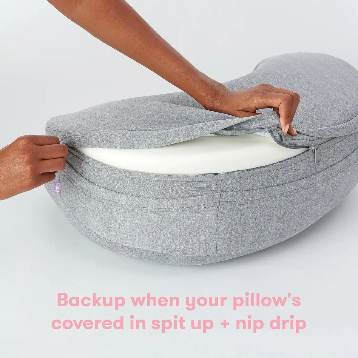 Frida Mom Nursing Pillow Cover, Easy-to-Clean Replacement, Soft Fabric
