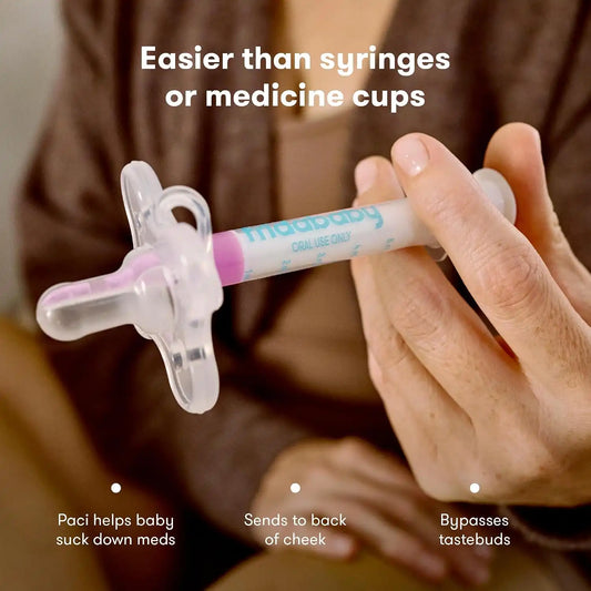 Frida Medicine Pacifier Syringe, Accu-Dose Paci, Medi Frida, Fuss Free