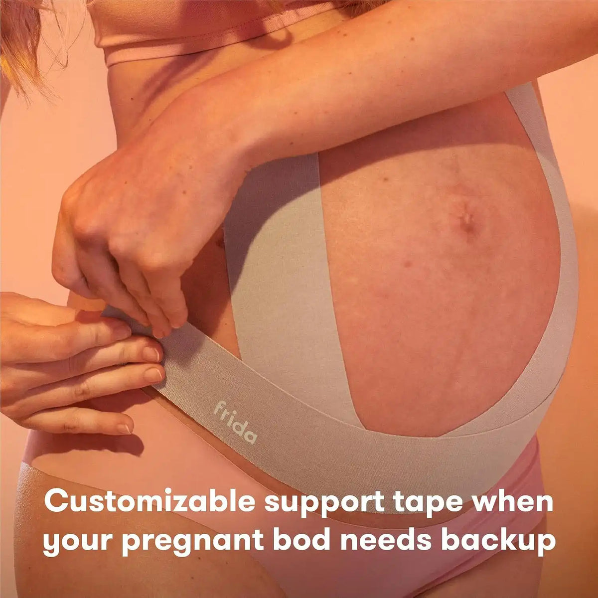 Frida Mom Kinesiology Tape for Pregnancy Belly Support, Essentials, 18ft