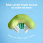Frida Triple-Angle Toothhugger Toddler Toothbrush, 2 Years and Up