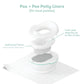 Frida Baby Potty Cleanup Essentials, Leak-Proof, 15Liners + 10Mess Mats Set