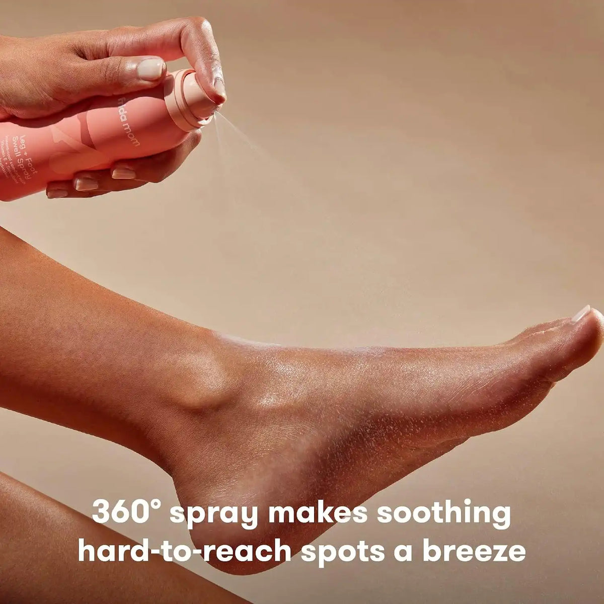 Frida Foot Spray for Muscle Relief and Swelling of Leg and Foot, 3.4oz