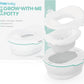 Frida 3-in-1 Grow-With-Me Toddler Potty Training Toilet, Toddler Potty
