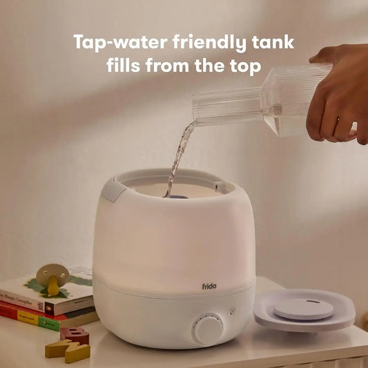 Frida 3-in-1 Cool Mist Humidifier for Large Rooms & Bedroom, Diffuser