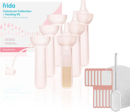 Frida Colostrum Collection Kit, Safe Materials, Hospital Bag Ready, 15pc
