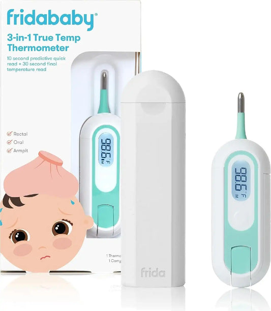 Frida Baby 3-in-1 Rectal, Underarm & Oral Thermometer for Infants & Kids