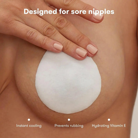Frida Nursing Pads, Cooling Hydrogel Nipple Pads for Hydration, 8ct