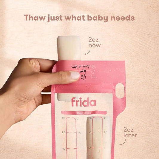 Frida Mom Breastmilk Storage Bags, Medical Grade Safety, 100ct Variety Pack
