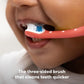 Frida Triple-Angle Toothhugger Toddler Toothbrush, 2pk, Pink + Blue