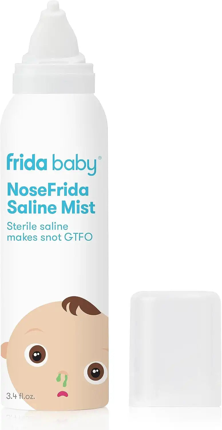 Frida NoseFrida Saline Mist Spray, Nasal Decongestant, 3.4 fl. oz.