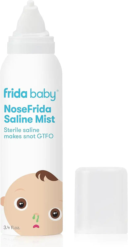 Frida NoseFrida Saline Mist Spray, Nasal Decongestant, 3.4 fl. oz.