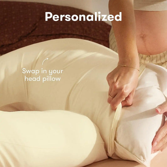 Frida Full Body Support Cooling Pregnancy Pillow, Head-to-Toe Support