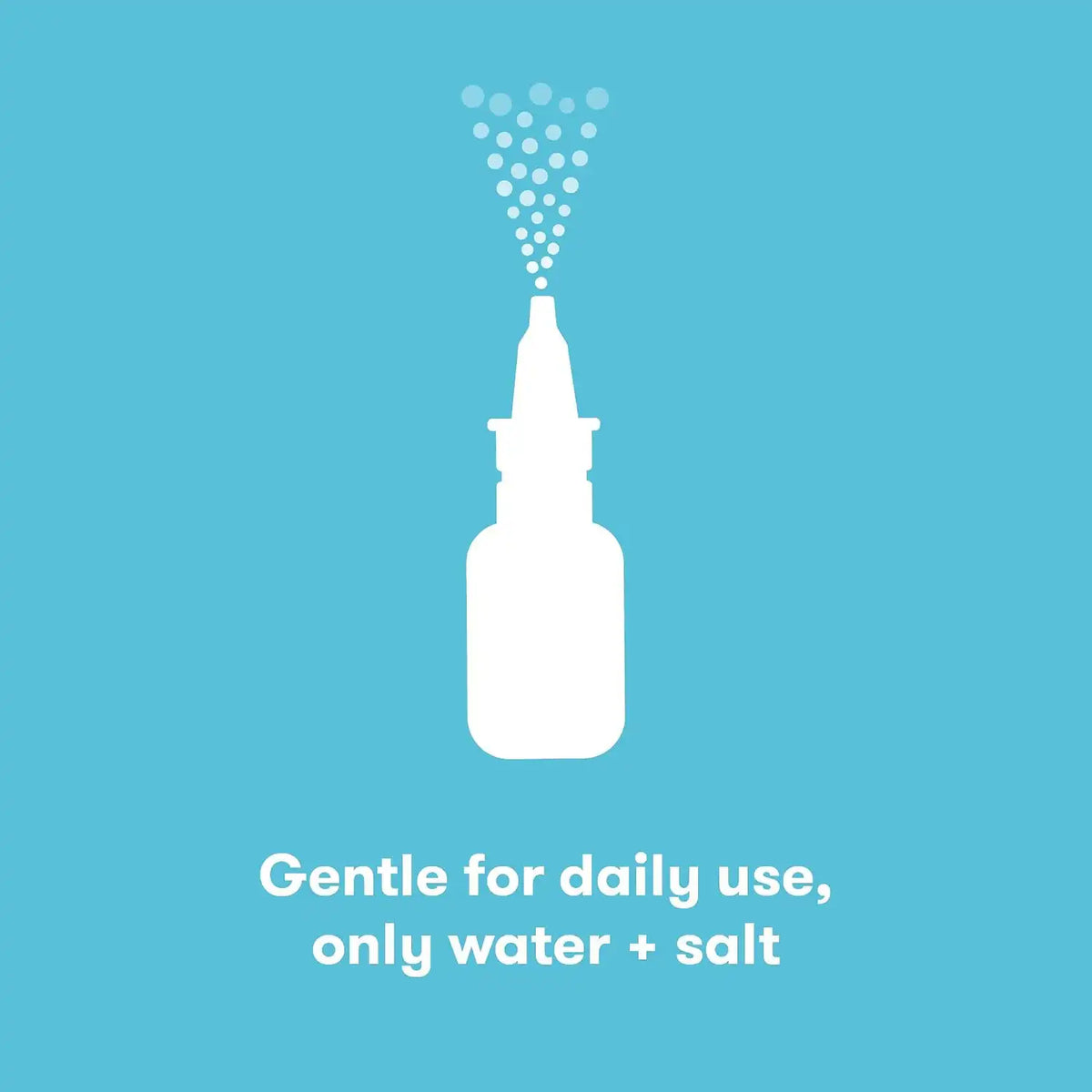 Frida NoseFrida Saline Mist Spray, Nasal Decongestant, 0.68 fl oz
