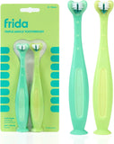 Frida Triple-Angle Toothhugger Toddler Toothbrush, 2 Years and Up