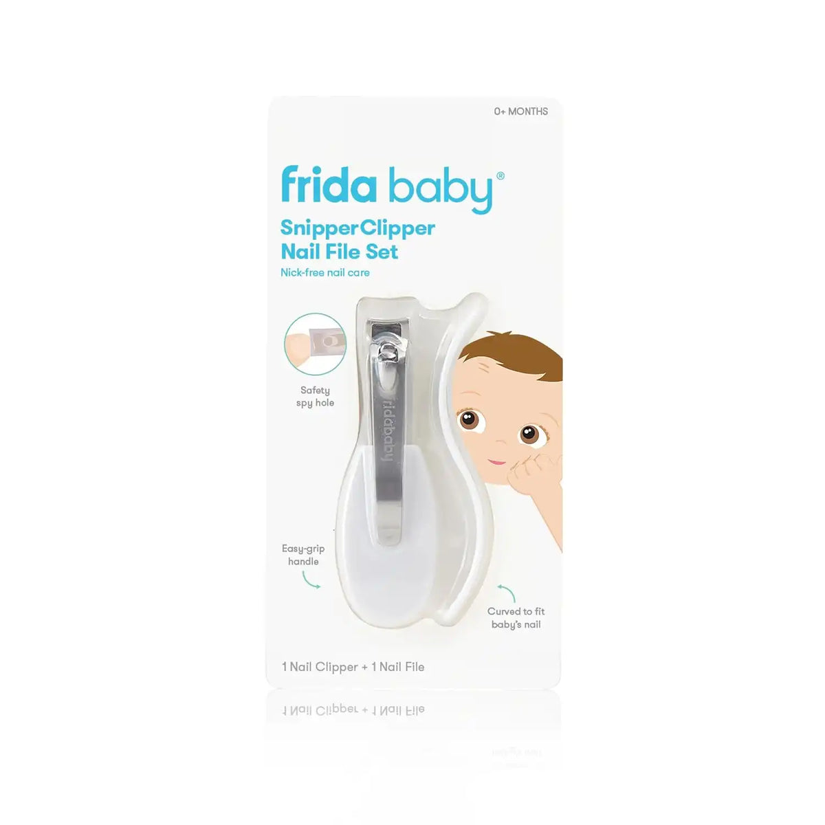 Frida Nail Clippers, File & Buffer for Newborns and Up