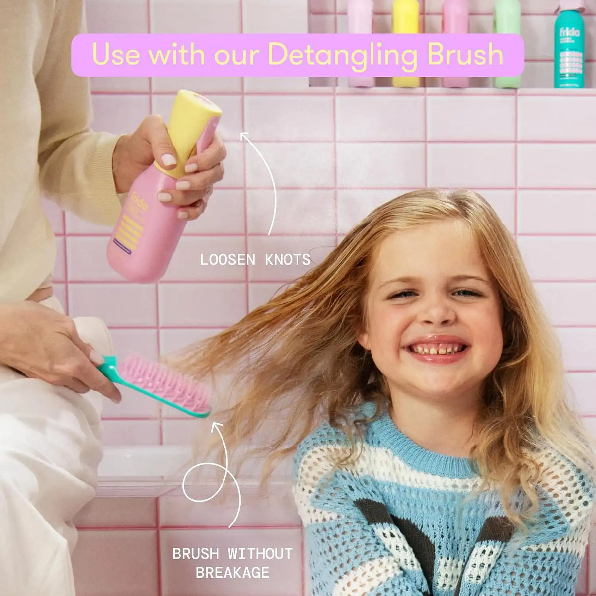 Frida for Kids Leave-In Conditioner & Detangling Mist, Kids, 8 oz
