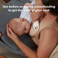 Frida Mom 2-in-1 Lactation Massager for Clogged Milk Ducts, USB Cord, White