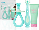 Frida Grow-with-Me Training Toothbrush + Toothpaste Set, 6+ Months