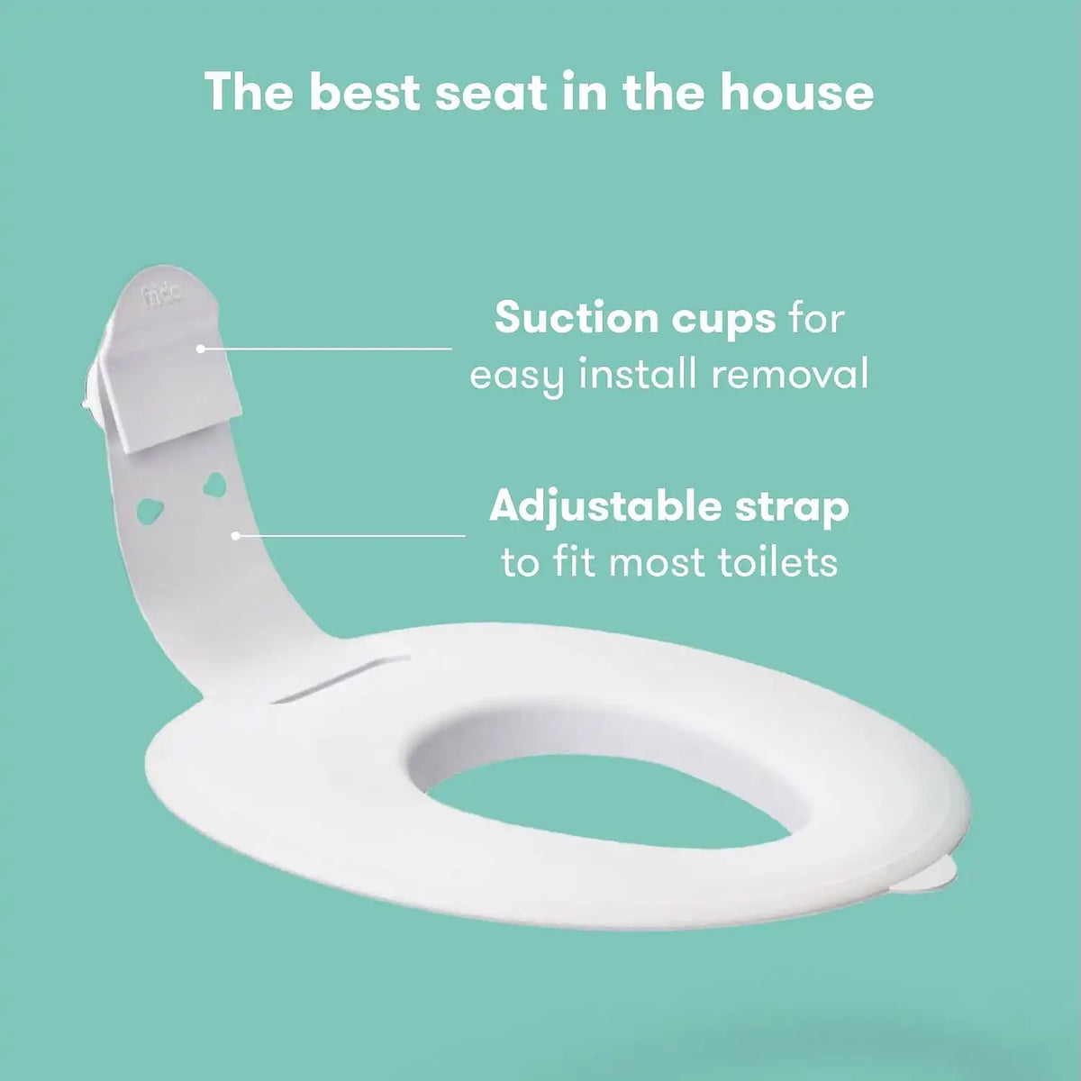 Frida Drop Down Potty Training Seat for Toddlers & Kids, Easy to Clean