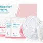 Frida Mom 9pc Breastfeeding Essentials Kit, Milk Flow, Postpartum Gift Set