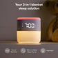 Frida 3-in-1 Alarm Clock, Sound Machine, Nightlight, Bluetooth Enabled