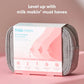 Frida Mom Breast Mask for Lactation Support, 2 Sheet Masks, Resealable