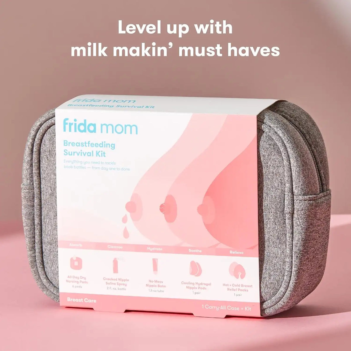 Frida Mom Hydration Packets for Breasts, Aloe, Honey & More, 2 Sheet Masks