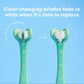 Frida Triple-Angle Toothhugger Toddler Toothbrush, 2 Years and Up