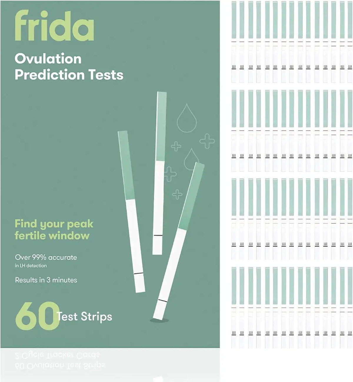 Frida At-Home Ovulation Test Kit, Ovulation Prediction, 60 Count