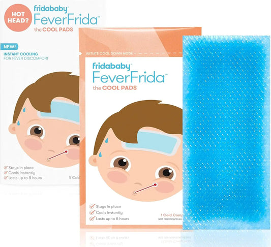 Frida Cool Pads, Fever Patch for Kids, Fever Reducer, 2 Count