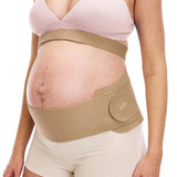 Frida Dual Support Pregnancy Belly Band, L/XL, Maternity Band, Clay