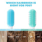 Frida Detangling Hairbrush for Thick or Curly Hair, Wet or Dry Use