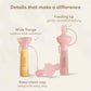 Frida Mom Colostrum Pump Adapter Kit, Safe Materials, Complete Set, 11PC