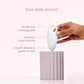 Frida Mom 2-in-1 Lactation Massager for Clogged Milk Ducts, USB Cord, White